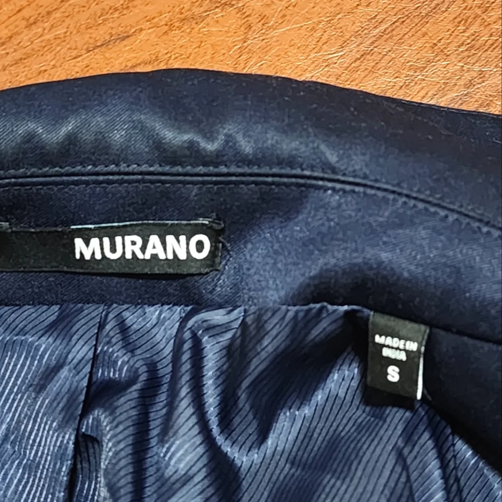 Murano Men's Navy Blue Coat - Picture 4 of 8